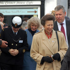 Princess Anne visits Watchet